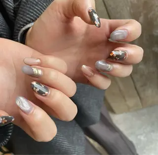 セミロング Chill所属・~Chill~ あやねのネイルデザイン