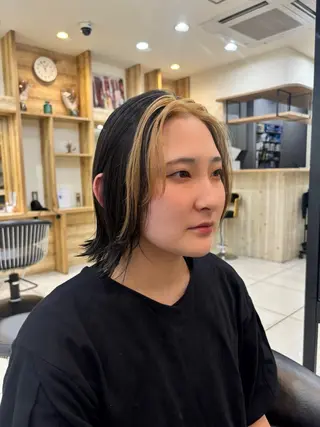 ミディアム カラー 田野倉NEXT店 美髪ニストのヘアスタイル