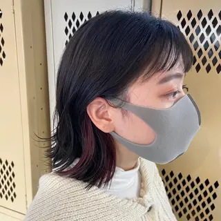 ミディアム カラー SUNC🍀大熊 花奈絵🍀のヘアスタイル