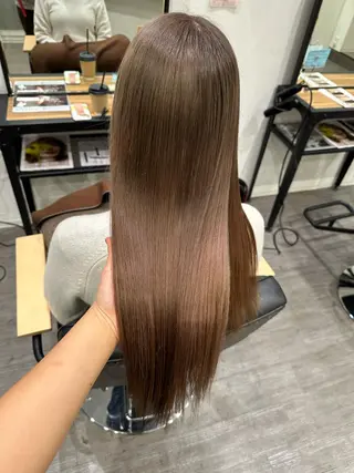 ロング カラー 艶髪レイヤー上田 紗也🇰🇷💗のヘアスタイル