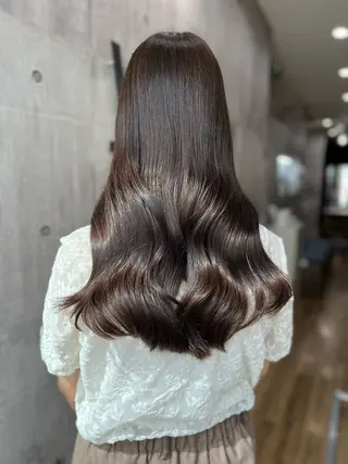 ロング 美容室 _WHITE＋ 南海難波店【アンダーホワイトプラス】所属・✨レイヤー/透明感 /豊嶋里緒✨のヘアスタイル