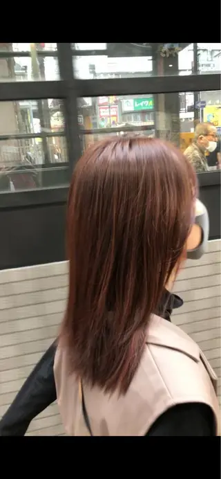 カラー emu所属・小顔カット/レイヤー 美髪特化/千葉中央のヘアスタイル