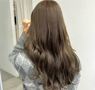 カラー 艶髪/透明感カラー/ 暖色/Runa✨🤍のヘアスタイル