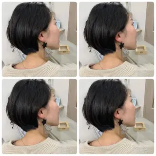 ショート 京都大人女性ショート 徒歩1分/秋山のヘアスタイル