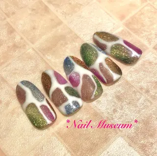 ネイル マグネットネイル💛 Hayakawaのネイルデザイン