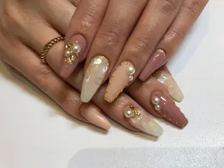 ネイル park by tokyo南堀江店所属・ネイリスト けいこのネイルデザイン