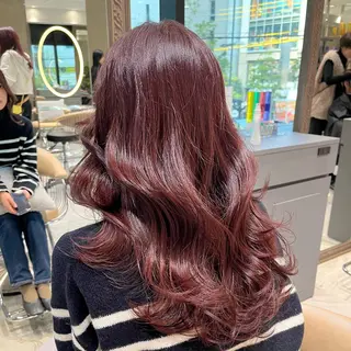 セミロング 髪質改善/縮毛矯正 松原和志のヘアスタイル