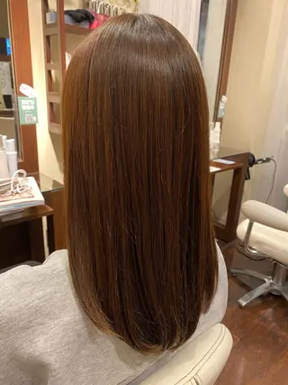 ロング 艶ｶﾗｰ｜ｽﾄﾚｰﾄ 🍟yuki🍟のヘアスタイル