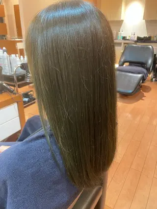 セミロング カラー mod's hair 未来(みく)のヘアスタイル