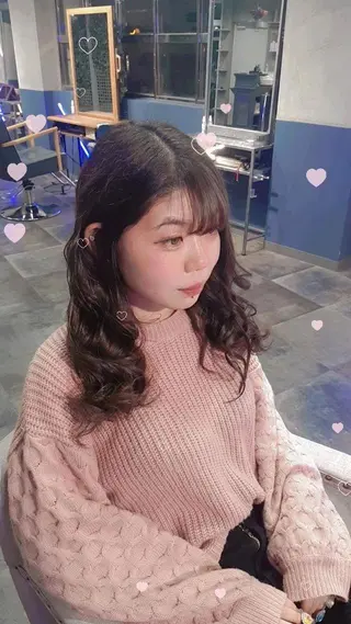 ロング 松澤 勇輝のヘアスタイル