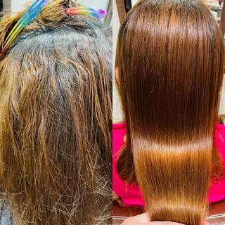 セミロング パーマ 🌈縮毛矯正/ショー ト/MIKI🌈のヘアスタイル