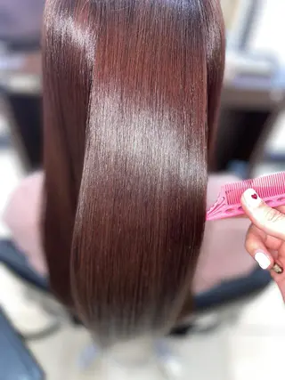 ロング 斉藤 葉月のヘアスタイル