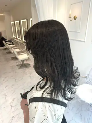 ロング カラー ParveMix🍀 藤原愛未のヘアスタイル