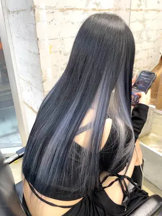 ロング カラー magico 下北沢のヘアスタイル