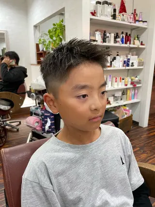 ショート メンズ Hair  create Mano所属・堀一樹/ メンズヘア/パーマのヘアスタイル