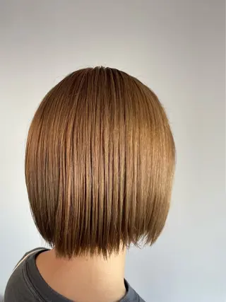 ショート 最新ケアカラー 髪質改善YUTOのヘアスタイル