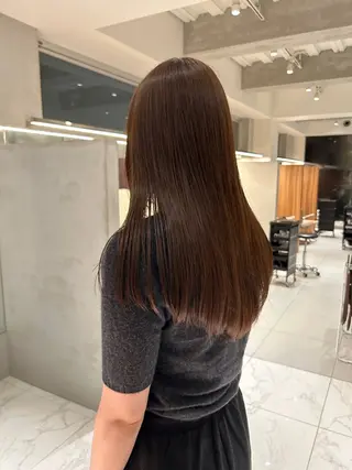 ロング れんか/レイヤー/メ ンズ/ベージュ/艶髪のヘアスタイル