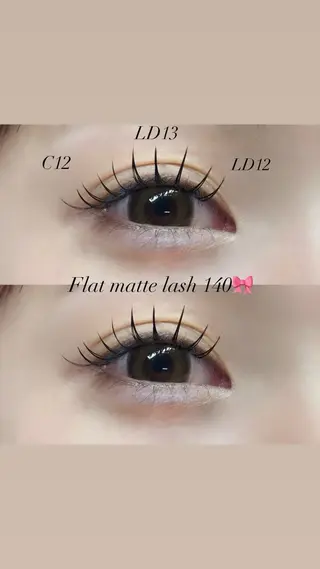 マツエク・マツパ REAL 大須🎀 ayakaのマツエク・マツパデザイン