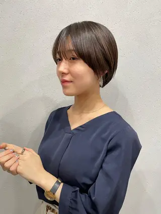 ショート 吉田一輝 外国人パーマのヘアスタイル