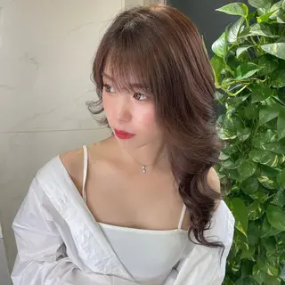 ロング カラー シールエクステ特化 ハイトーン、NANAのヘアスタイル