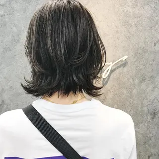 ショート 所渉/韓国レイヤー /ウルフカットのヘアスタイル