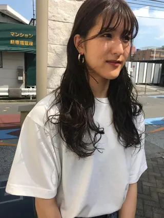 ロング カラー yah iroのヘアスタイル