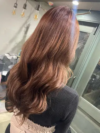 ロング 石川 聖奈のヘアスタイル