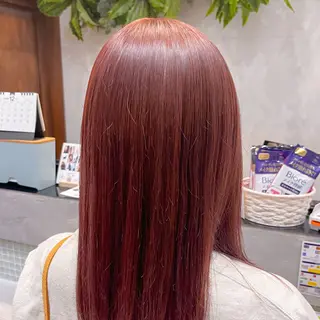 カラー 透明感寒色 カラー/さとゆな💛のヘアスタイル