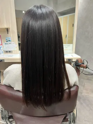 ロング 〆田 幸子のヘアスタイル