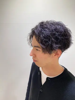 ミディアム 齋藤 大晟のヘアスタイル