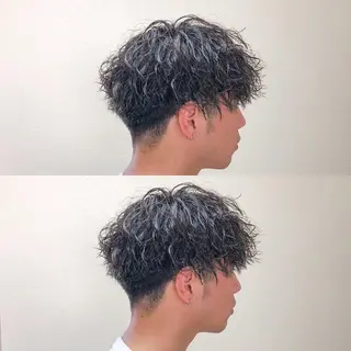 ショート カラー パーマ ヘアアレンジ メンズ キッズ ネイル マツエク・マツパ 髪質改善🇰🇷 レイヤーカット/梅田のヘアスタイル