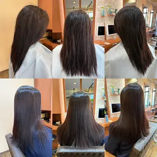 ロング 山口 博司のヘアスタイル