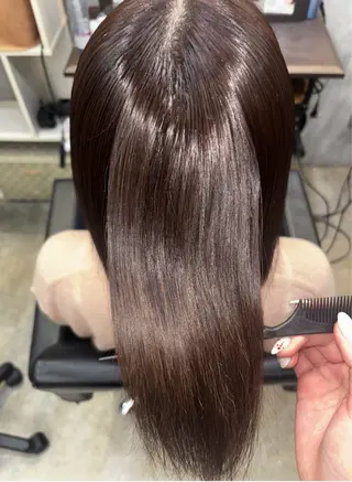 ミディアム カラー 川南 花恋のヘアスタイル