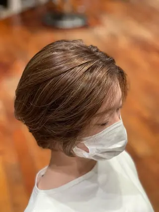 ショート Maison Blanc西宮阪急店所属・小野まさや /ショートカットのヘアスタイル