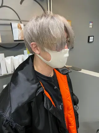 カラー メンズ メンズ専門サロン wokeのヘアスタイル