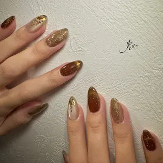 ネイル gleam所属・gleam✴︎ sayakaのネイルデザイン