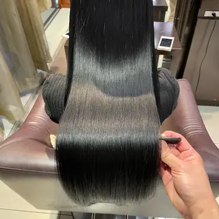 ロング 心斎橋 美髪職人　近江のヘアスタイル