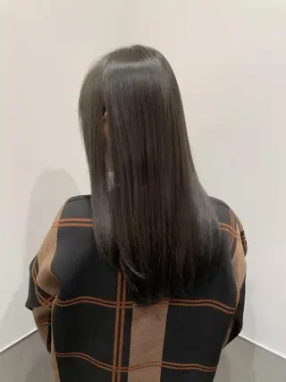 ミディアム カラー ヘアアレンジ ミニボブ/ブリーチ 🌈MISATOのヘアスタイル