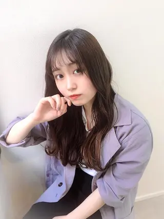 セミロング 顔まわり職人🇰🇷 韓国ヘア/KAITOのヘアスタイル