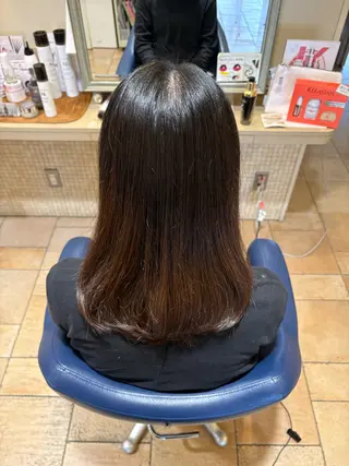 ロング 井本 帆香のヘアスタイル
