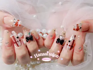 セミロング Hanaai Salon新宿店のネイルデザイン