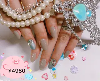 ネイル ラベンダー💖日暮里 ルル💖ネイルのネイルデザイン