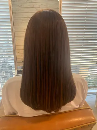 ロング カラー ニシムラ メグミのヘアスタイル