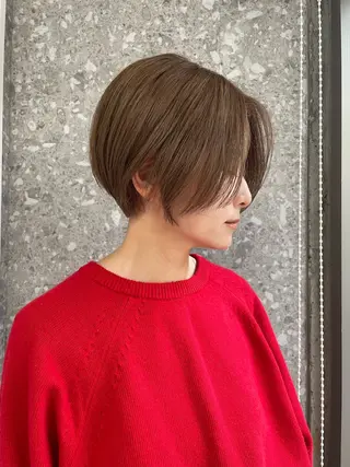 ショート cinq所属・ハイライトカラー ❤︎hirokoのヘアスタイル