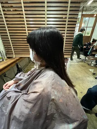 ミディアム カラー Cadre所属・🌟スミルノフ 鮎香🌟のヘアスタイル