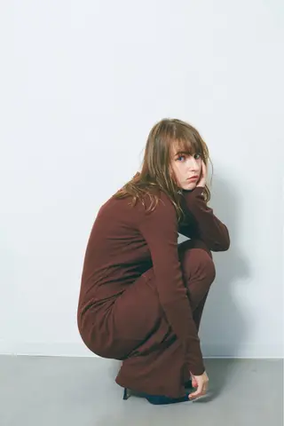 セミロング カラー レイヤー×髪質改善 ×透明感/杉田 圭のヘアスタイル