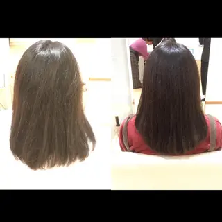 セミロング SALON DE KIKUCHI 本店所属・菊池 栄里奈のヘアスタイル