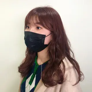 カラー ショート/パーマ/ カラー/FUKOのヘアスタイル