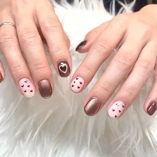 ネイル 新井 ひなののネイルデザイン