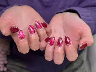 ネイル lucky nail 歌舞伎町のネイルデザイン